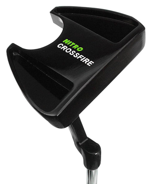 Nitro Crossfire Junior Putter for Ages 9-12 Green