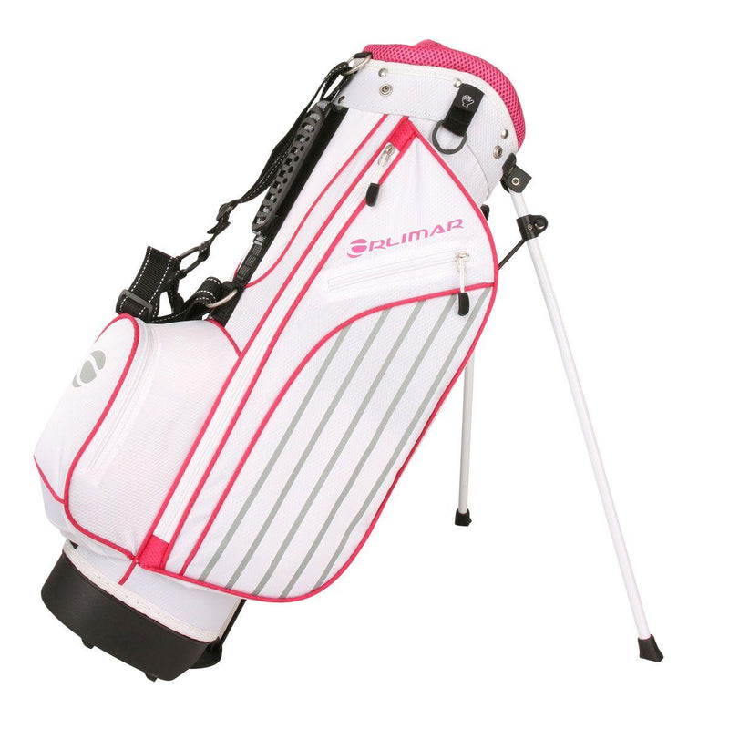 Load image into Gallery viewer, Orlimar ATS 4 Club Girls Golf Set for Ages 5-8 (44-52 inches) Pink
