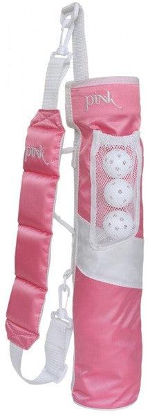 Load image into Gallery viewer, Pink Zone 3 Club Girls Toddler Starter Set with Carry Bag Ages 2-4 (kids 30-38&quot; tall) Pink
