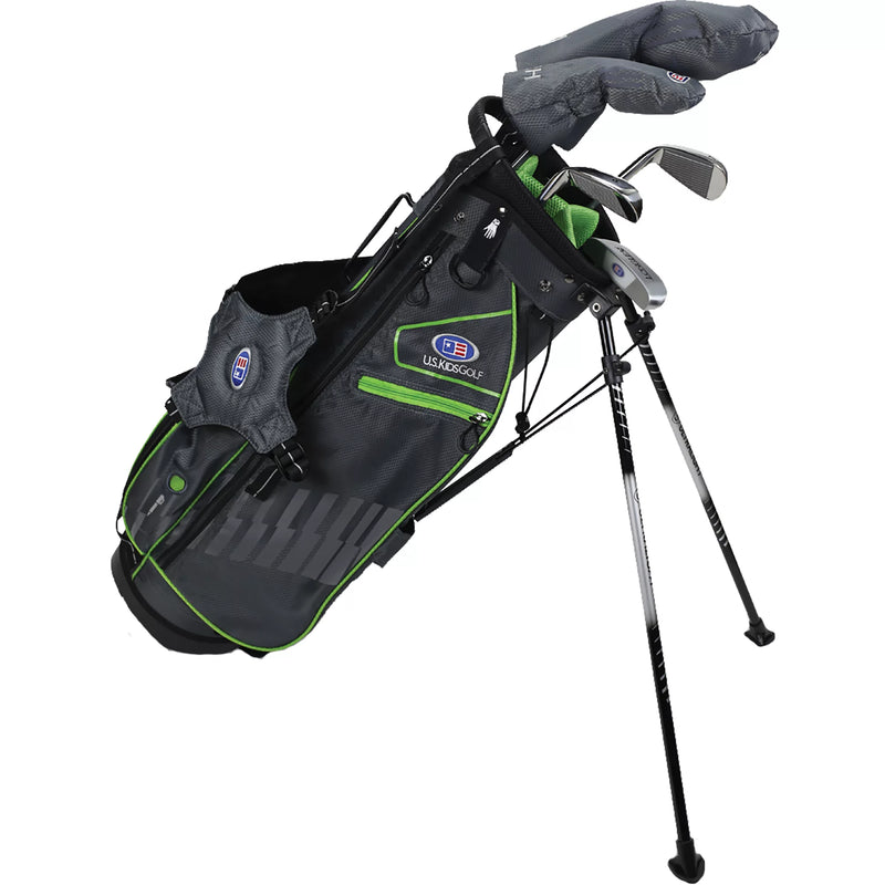 Load image into Gallery viewer, U.S Kids Ultralight 5 Club Kids Golf Set Ages 9-11 (57-60 inches) Green
