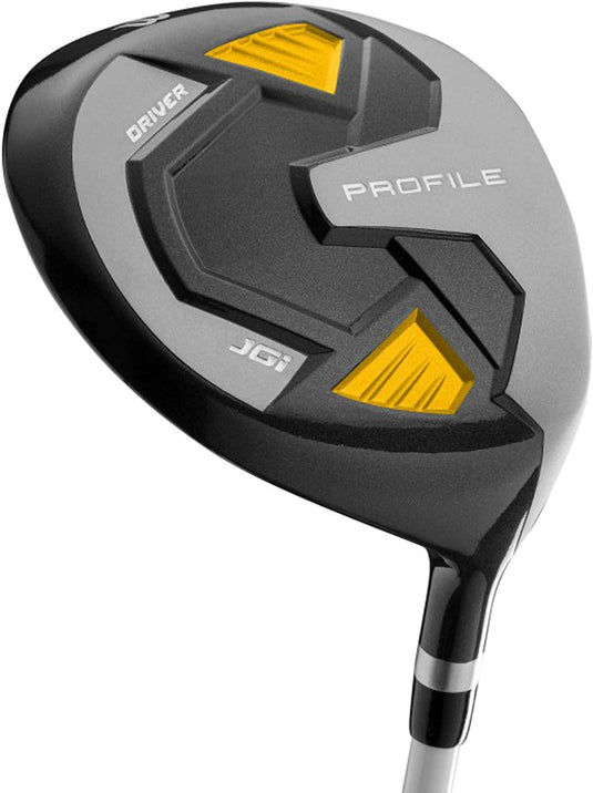 Wilson JGI Kids Golf Driver for Ages 8-11 Yellow and Black