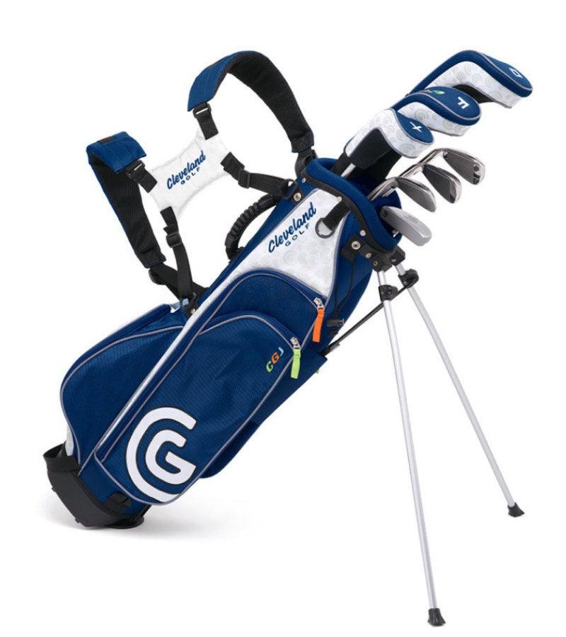 Load image into Gallery viewer, Cleveland CGJ 6 Club Kids Golf Set Ages 7-9 (kids 44-53&quot; tall) Blue
