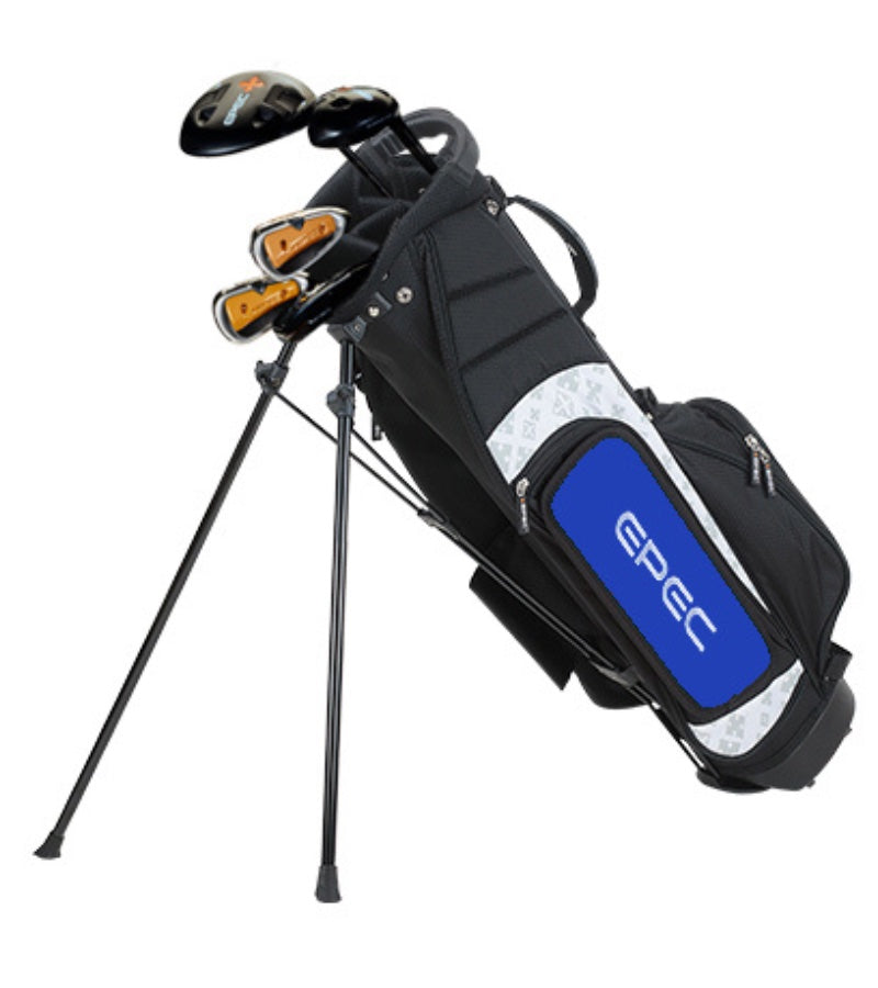 Load image into Gallery viewer, Epec 5 Club Junior Golf Set Blue - Upgradeable
