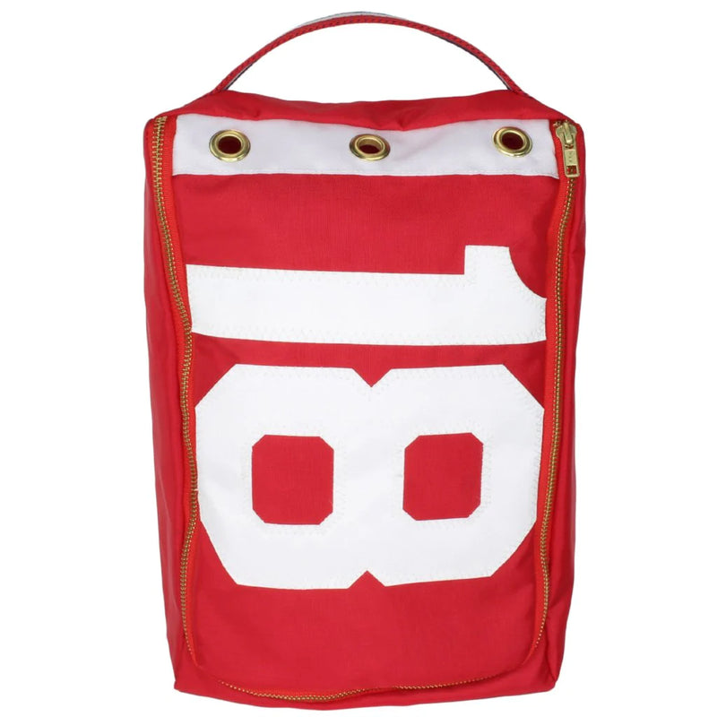 Load image into Gallery viewer, Flagstick Golf Shoe Bag Red
