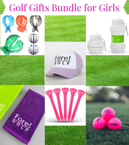 Golf Gifts Bundle for Girls Ages 7-12