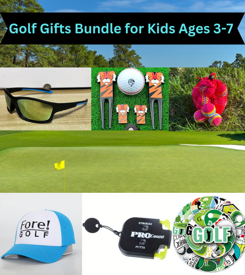Load image into Gallery viewer, Golf Gifts Bundle for Kids Ages 3-7
