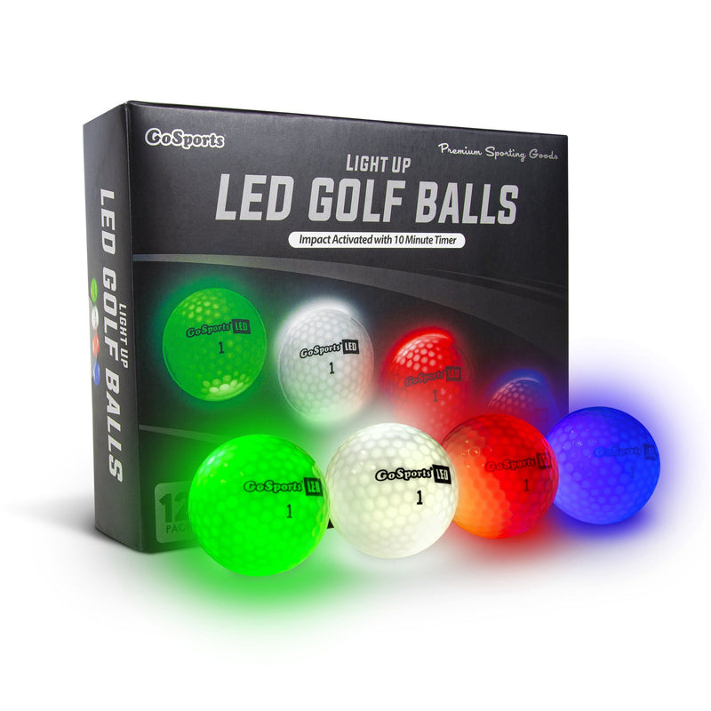 Load image into Gallery viewer, GoSports LED Light Up Golf Balls - 12 Pack
