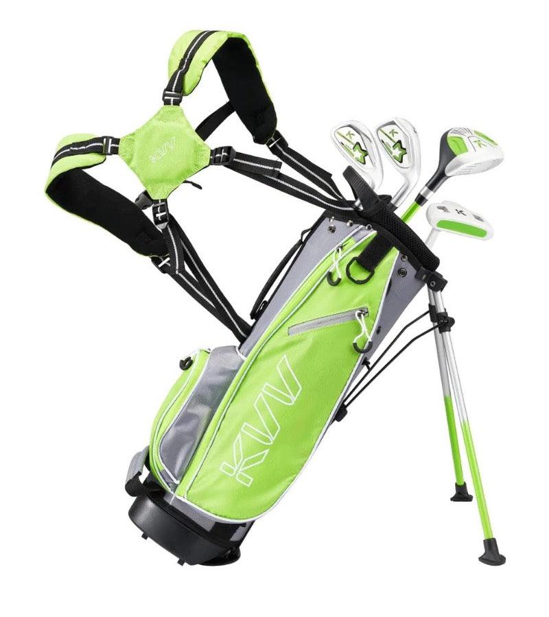 Load image into Gallery viewer, KVV Junior Golf Set Ages 5-7 Green

