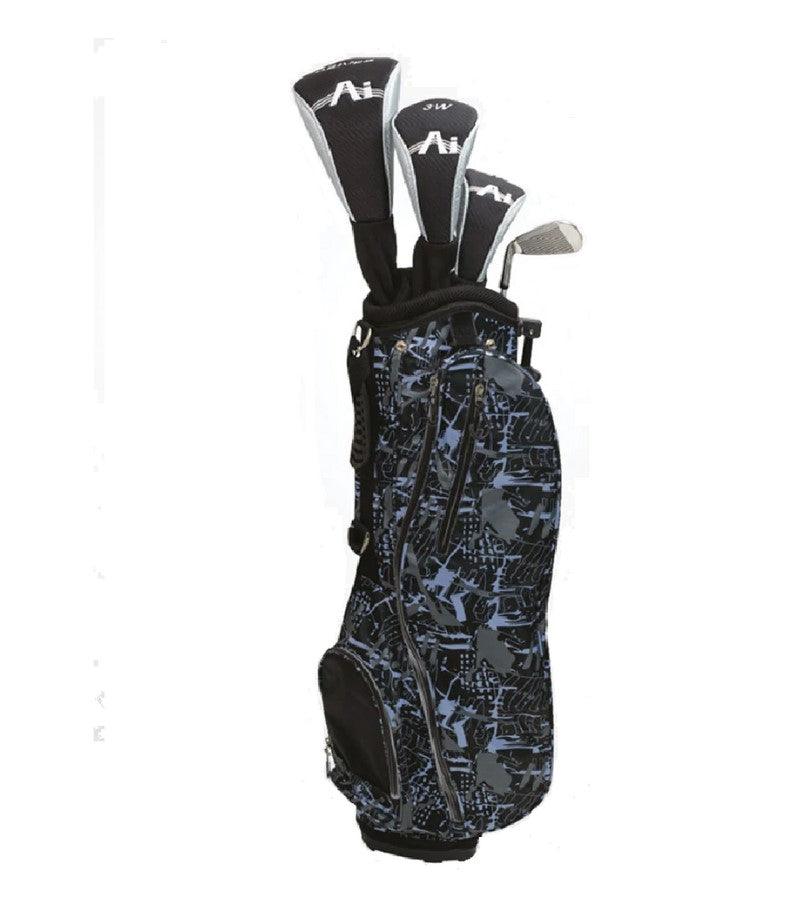 Lynx Ai Junior 6 Club Golf Set for Ages 12-14 (60-63 inches) Silver