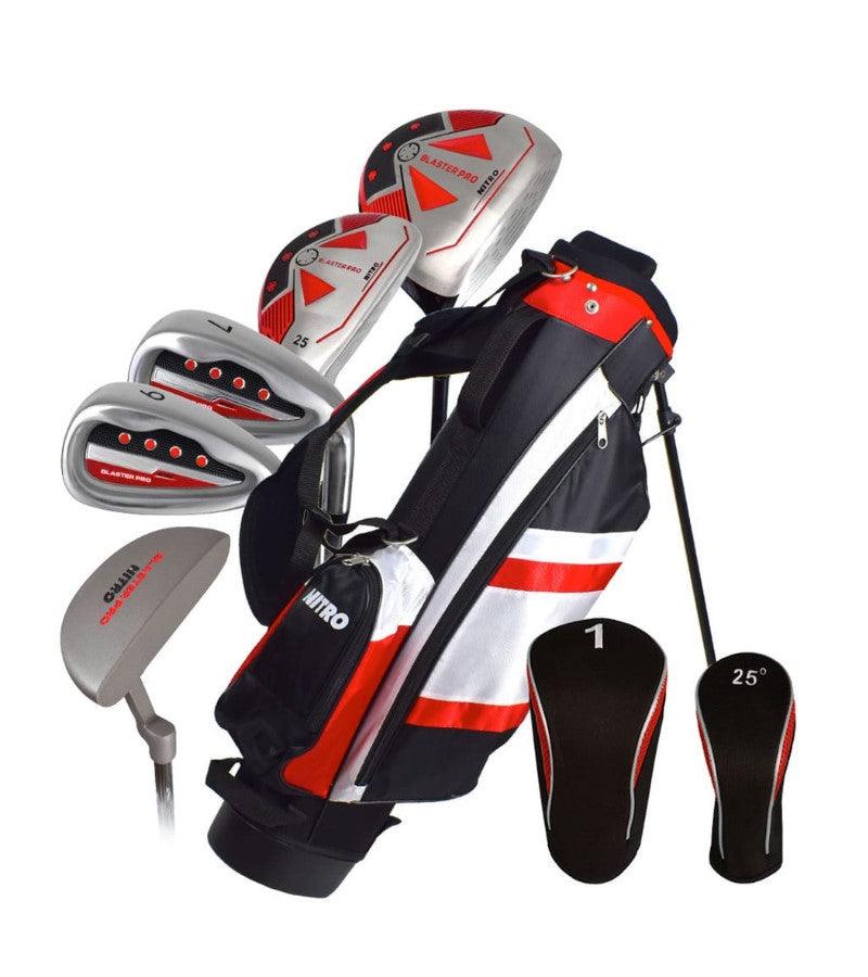 Load image into Gallery viewer, Nitro Blaster Pro Junior Golf Set Ages 9-12 Red
