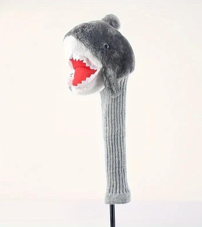 Load image into Gallery viewer, Plush Shark Golf Head Cover

