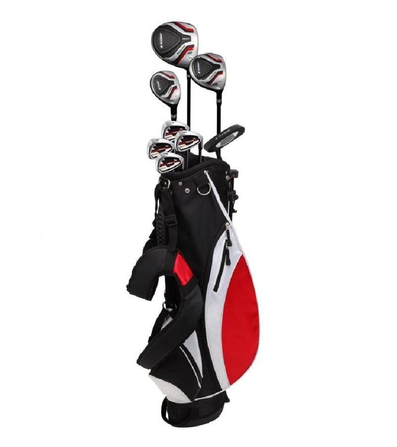 Load image into Gallery viewer, Precise MDX II 8 Club Teen Golf Set Red
