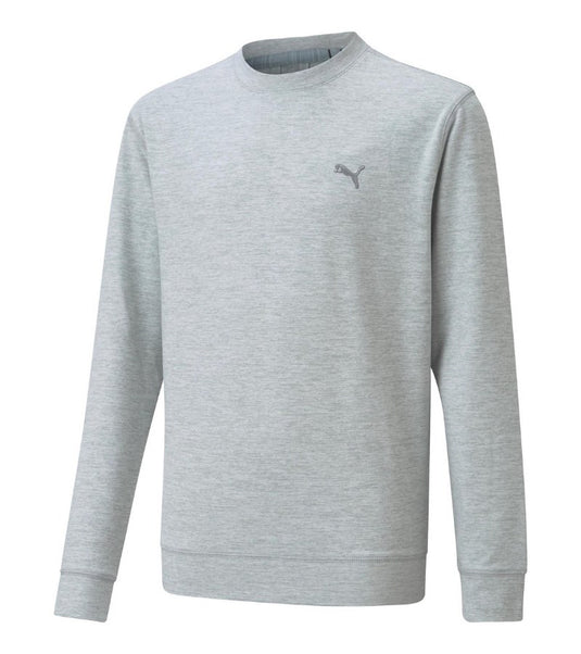 Puma Boys Cloudspun Youth Sweatshirt - High Rise Grey