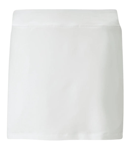 Puma Knit Golf Skirt Bright White