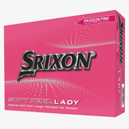 Srixon Soft Feel Lady Golf Balls Pink