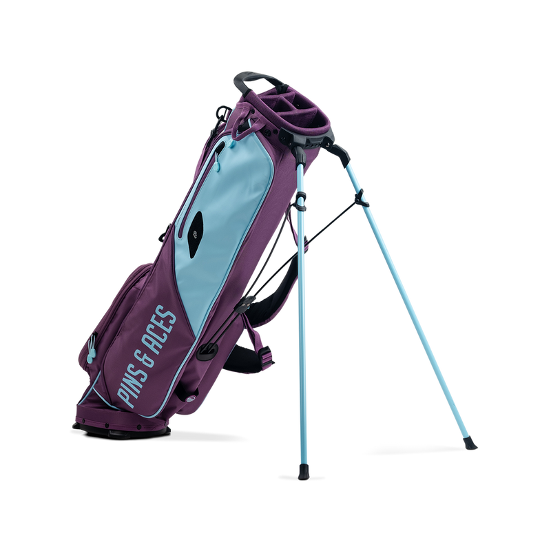 Load image into Gallery viewer, Sunday Golf El Camino Golf Bag Purple Blue
