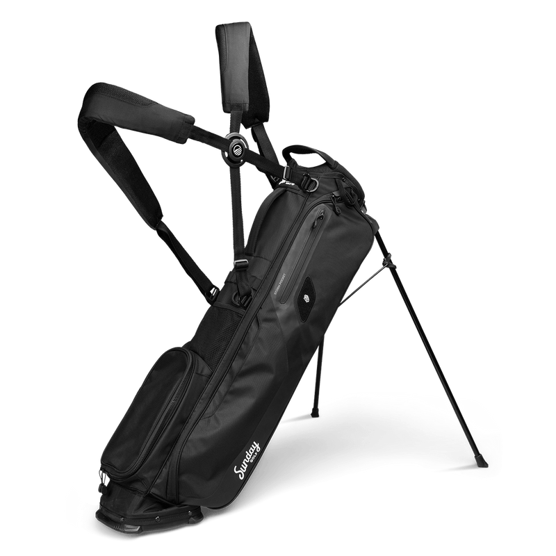 Load image into Gallery viewer, Sunday Golf El Camino Golf Bag Black White
