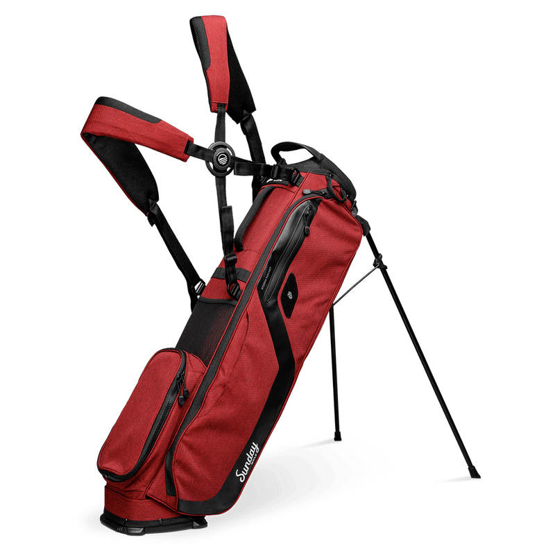 Load image into Gallery viewer, Sunday Golf El Camino Golf Bag Red
