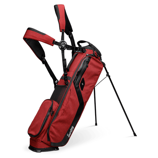 Sunday Golf El Camino Golf Bag Red