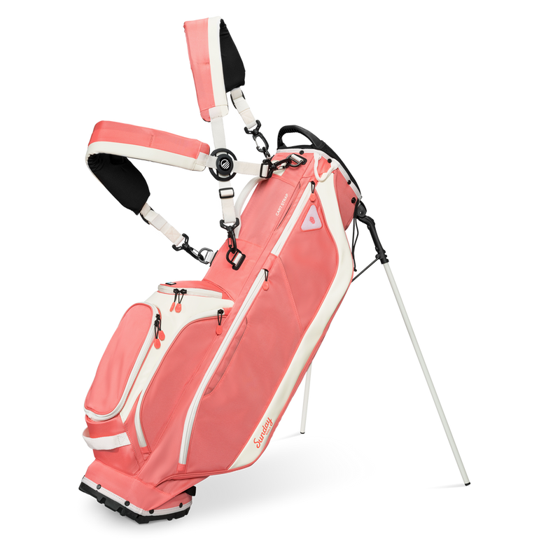 Load image into Gallery viewer, Sunday Golf Ryder 23 Teen Golf Bag Coral
