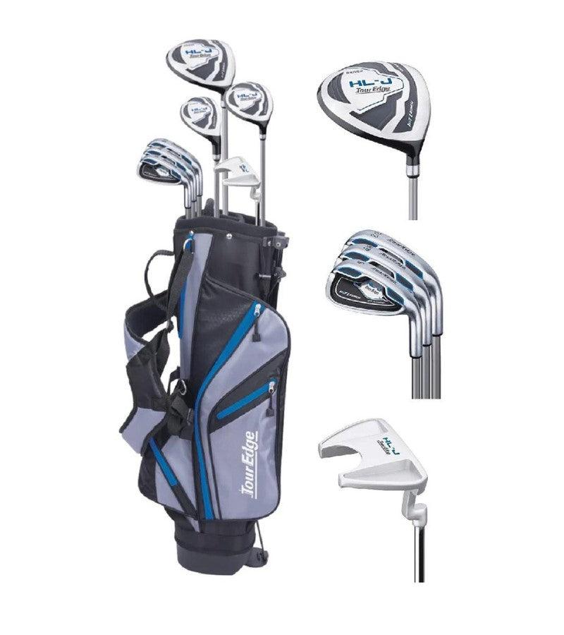 Load image into Gallery viewer, Tour Edge HL-J 7 Club Junior Golf Set for Ages 11-14 Royal Blue
