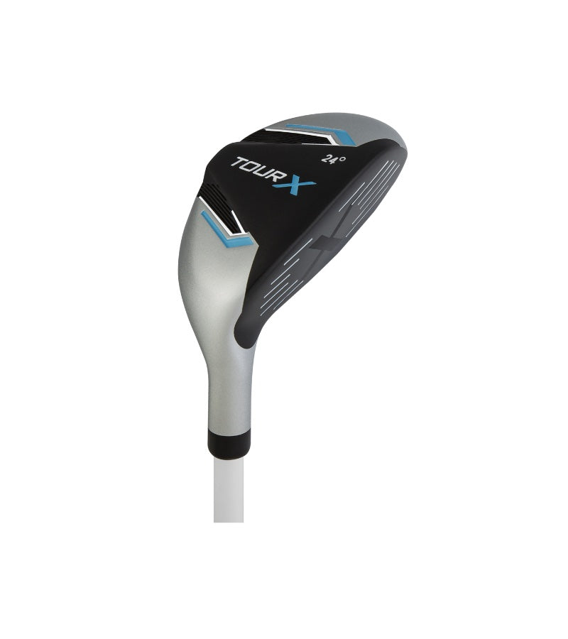 Load image into Gallery viewer, Tour X 5 Club Girls Golf Set for Ages 12-14 (kids 54-62&quot; tall) Blue
