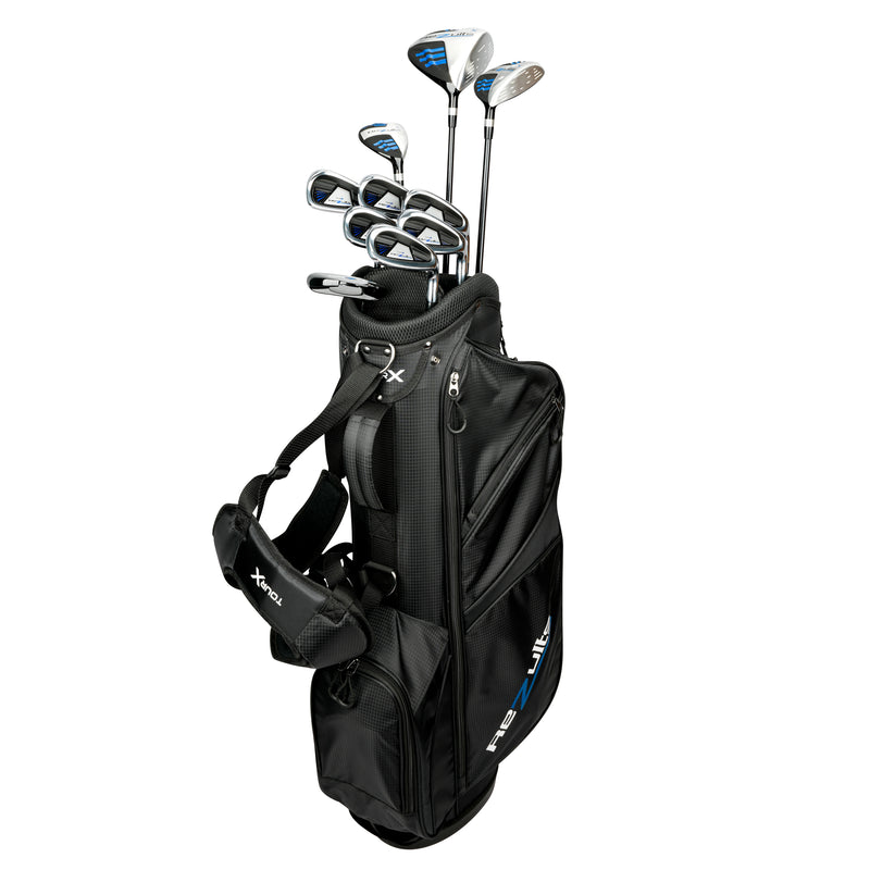 Load image into Gallery viewer, Tour X Rezults 10 Club Teen Golf Set Black Blue
