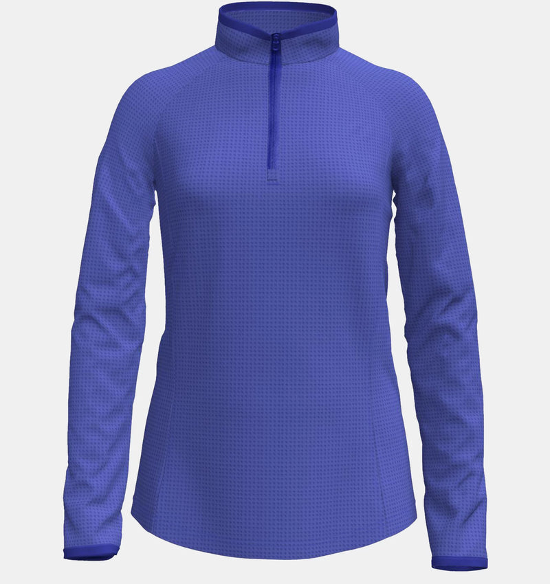 Load image into Gallery viewer, Under Armour Tee to Green Quarter Zip Girls Electric Purple
