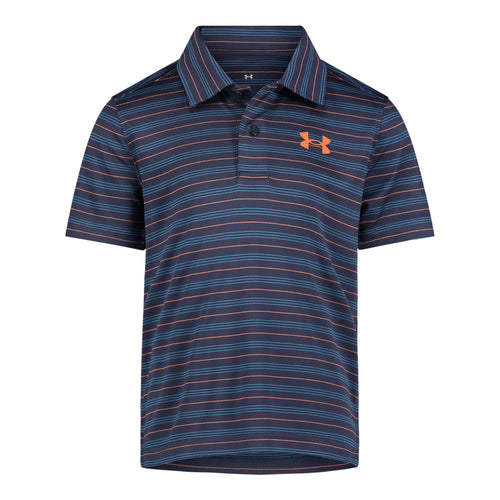 Under Armour Match Play Striped Toddler Golf Polo