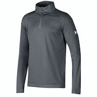 Load image into Gallery viewer, Under Armour Tech Mesh Youth Golf Quarter Zip Graphite
