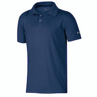 Load image into Gallery viewer, Under Armour Tech Mesh Youth Golf Polo Midnight Navy

