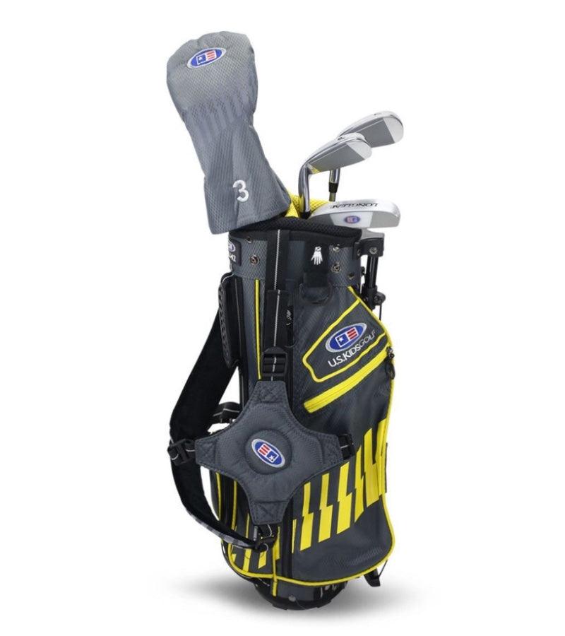 Load image into Gallery viewer, U.S Kids Ultralight junior golf set ages 4-6 yellow black
