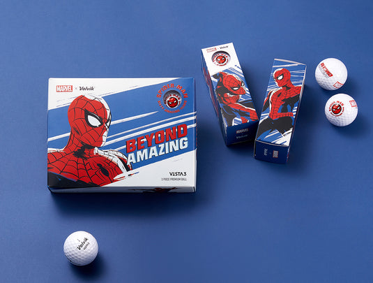Volvik Amazing Spiderman Golf Balls - Dozen