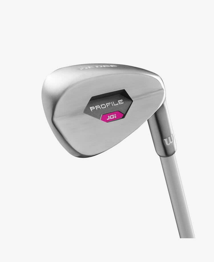 Load image into Gallery viewer, Wilson JGI 4 Club Girls Golf Set Ages 5-8 (kids 40-50&quot; taall) Pink
