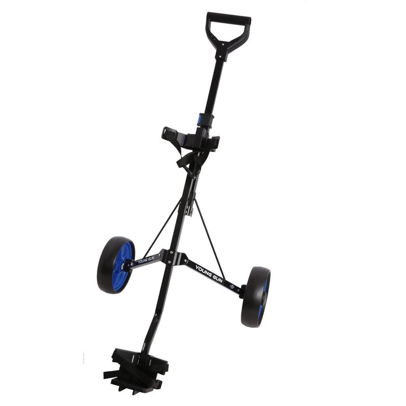 Load image into Gallery viewer, Young Gun Adjustable Junior Golf Cart Ages 3-14 Blue
