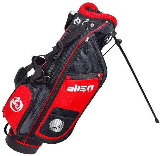 Alien Junior Golf Stand Bag for Ages 9-12 Red