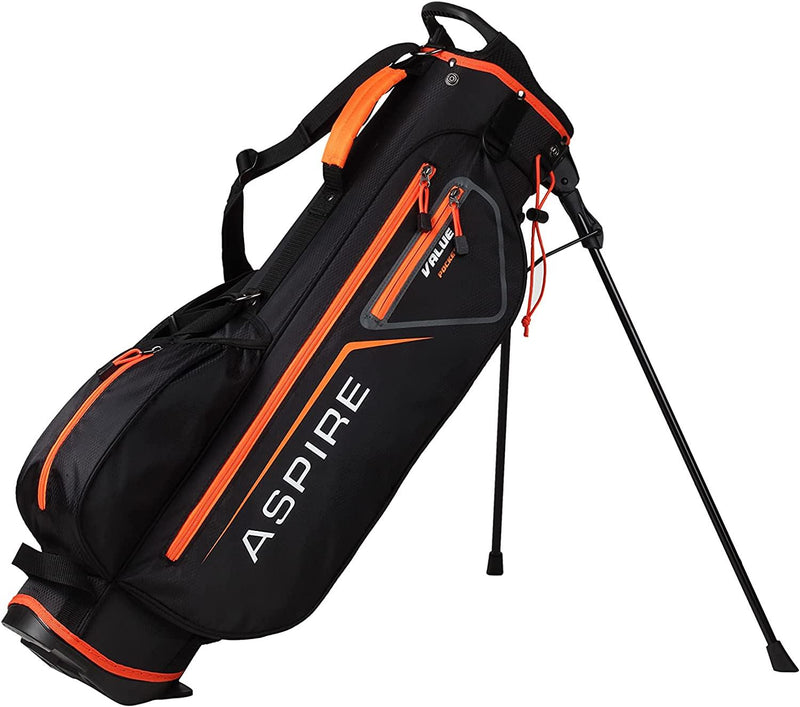 Load image into Gallery viewer, Aspire JLite 5 Club Kids Golf Set for Ages 9-12 (52-60 inches) Orange
