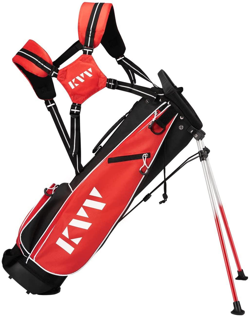 Load image into Gallery viewer, KVV 5 Club Kids Golf Set for Ages 10-12 (58-64 inches) Red
