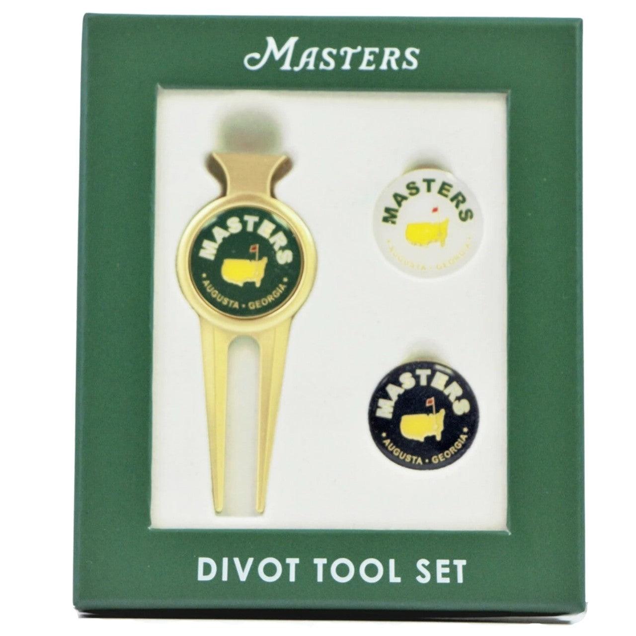 Official Masters Divot Tool with Two Extra Ball Markers