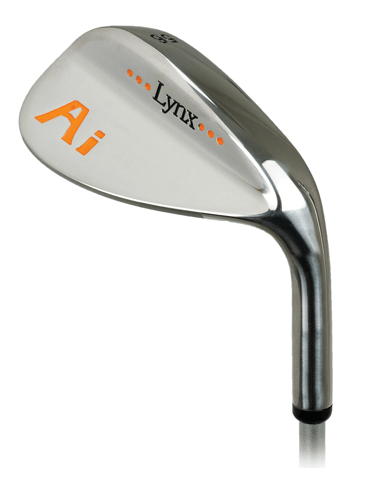 Load image into Gallery viewer, Lynx Ai Junior golf Sand Wedge for kids 51-54 Orange
