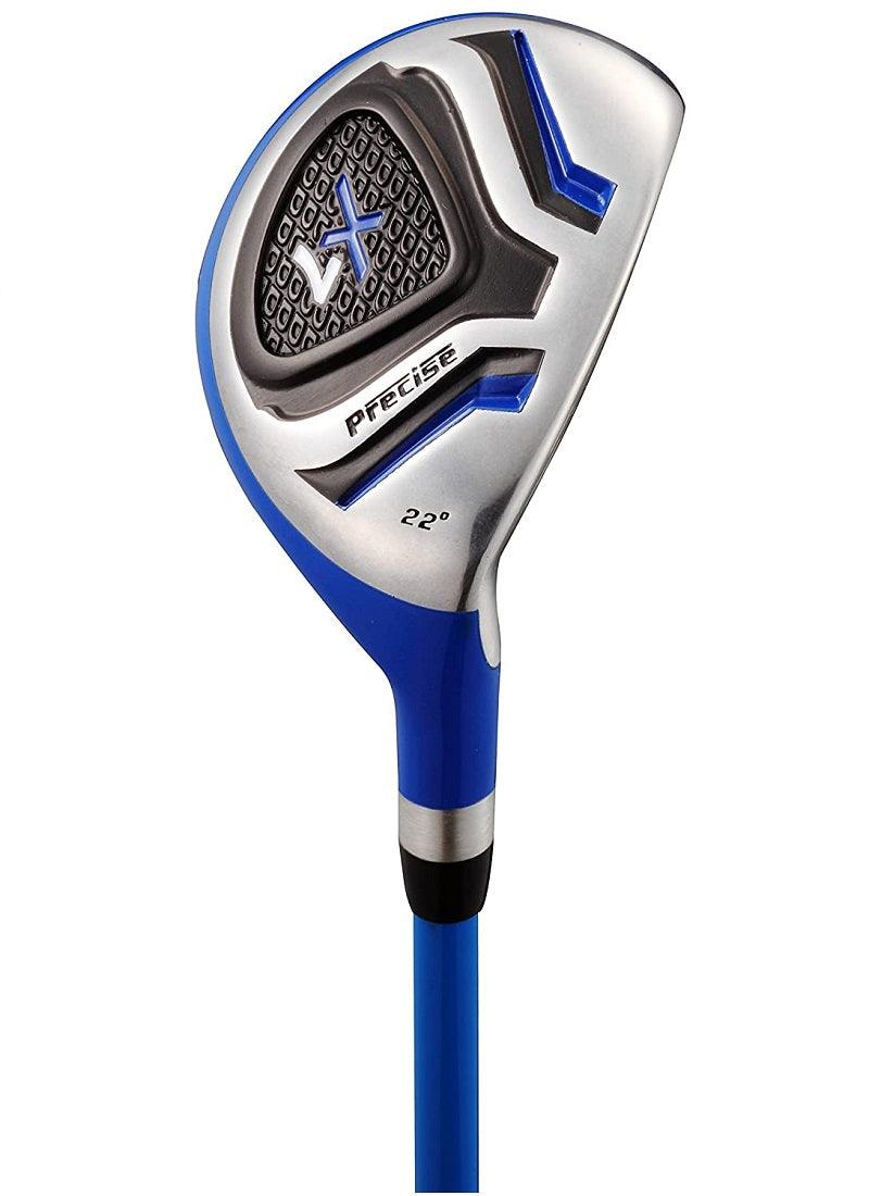 Load image into Gallery viewer, Precise X7 Junior Golf Hybrid Ages 9-12 Blue
