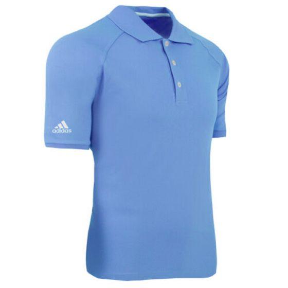 Adidas Men's ClimaLite Polo Ocean Blue
