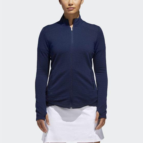 Adidas Women's Full Zip Sweatshirt Navy Blue