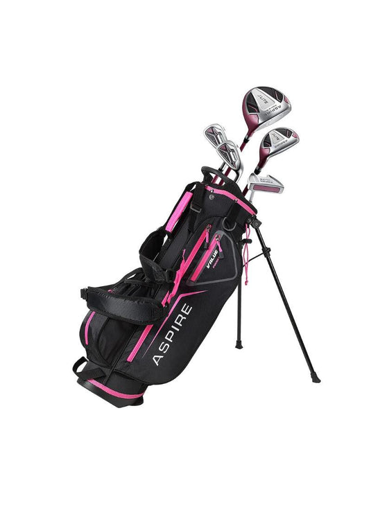 Aspire JLite 5 Club Girls Golf Set for Ages 6-8 (44-52 inches) Pink