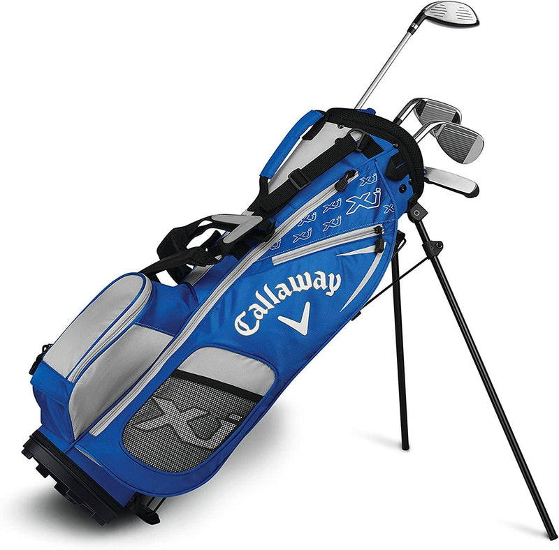 Load image into Gallery viewer, Callaway XJ-1 4 Club Kids Golf Set Ages 3-5 (kids 38-46&quot; tall) Blue
