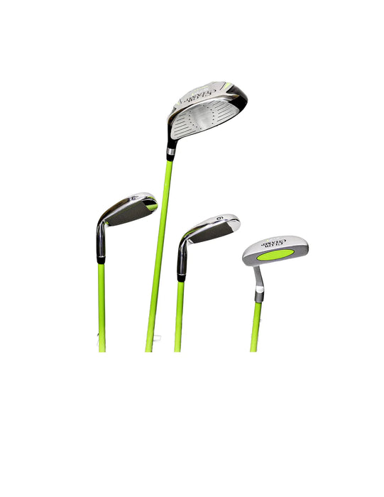 Club Champ DTP 4 Club Kids Golf Set for Ages 6-8 (45-52 inches) Green