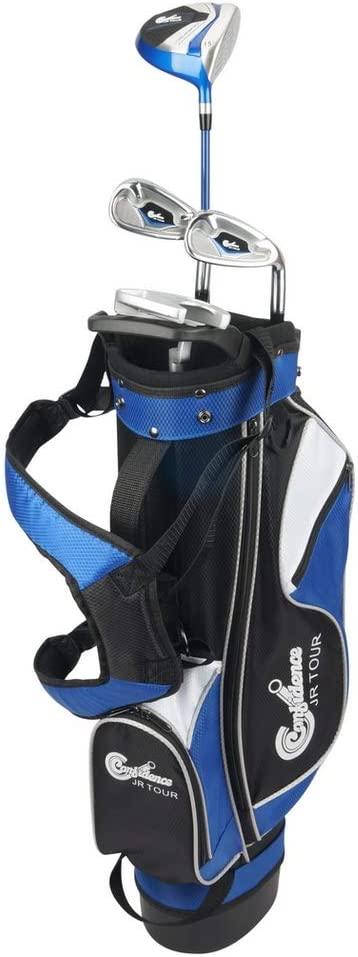 Load image into Gallery viewer, Confidence JR Tour 4 Club Kids Golf Set Ages 4-7 (44-54 inches) Blue
