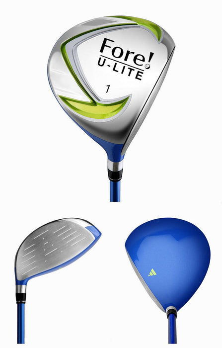 Fore! U-Lite 3 Club Bundle for Ages 6-8 (44-52 inches) - No Bag