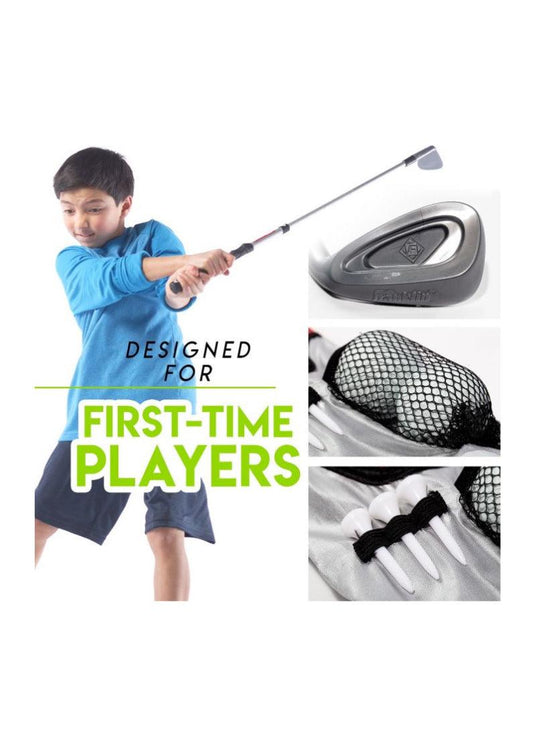 Franklin Future Champs 3 Club Plastic Kids Golf Set - Adjustable Size