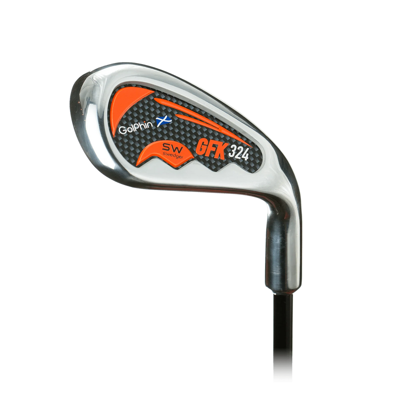 Load image into Gallery viewer, GolPhin GFK Kids Golf Sand Wedge Ages 3-4 Orange
